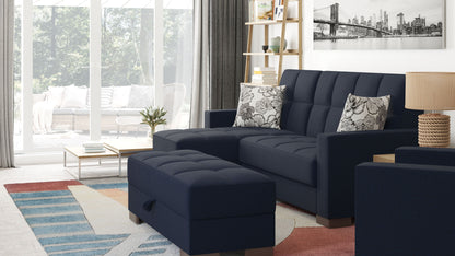 Ottomanson Armada - Upholstered Ottoman With Storage - Polyester