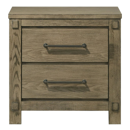 Colton - Nightstand - Antique White Oak