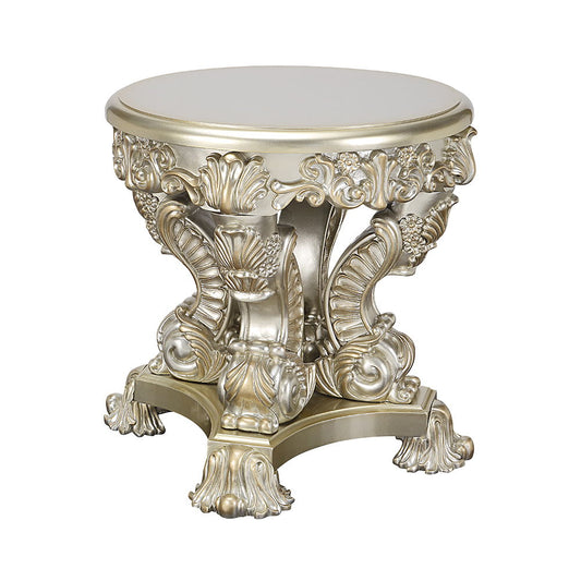 Sorina - End Table - Antique Gold