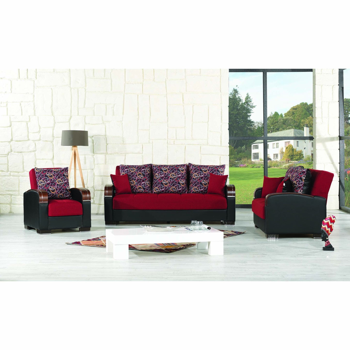 Ottomanson Mobimax - Upholstered Convertible Sofabed With Storage