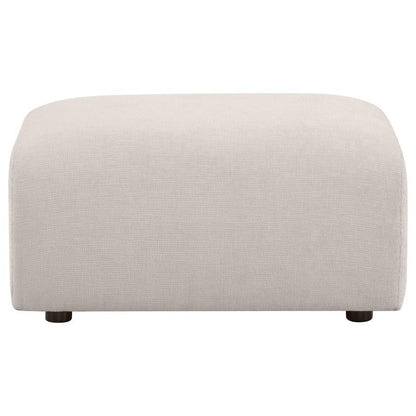 Burnett - Chenille Upholstered Ottoman