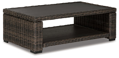 Grasson Lane - Rectangular Cocktail Table - Brown
