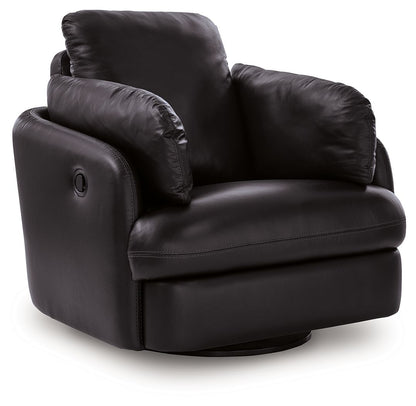 Modmax II - Swivel Glider Recliner - Black