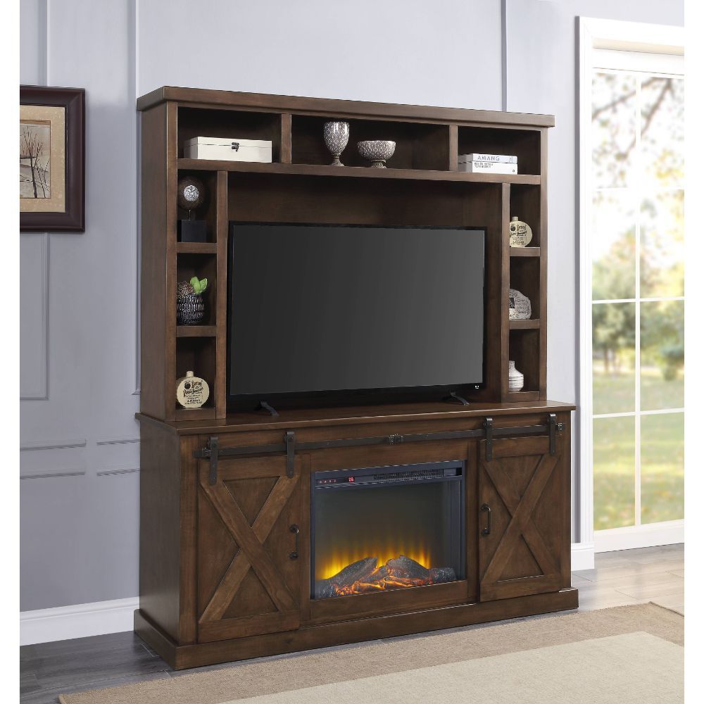 Aksel - Entertainment Center - Walnut