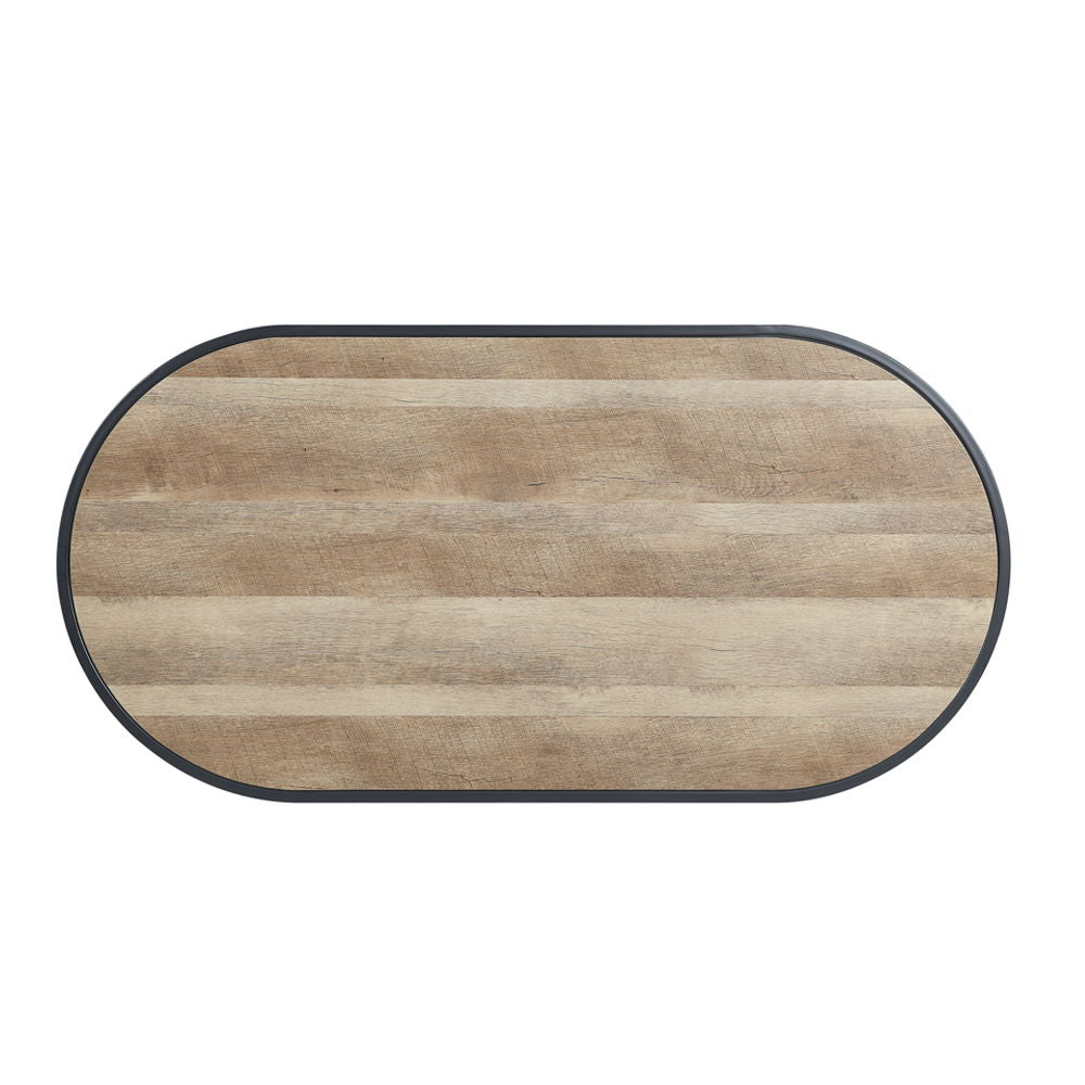 Brantley - Coffee Table - Oak & Sandy Black