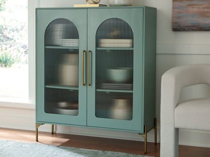 Adwen - Light Green - Accent Cabinet