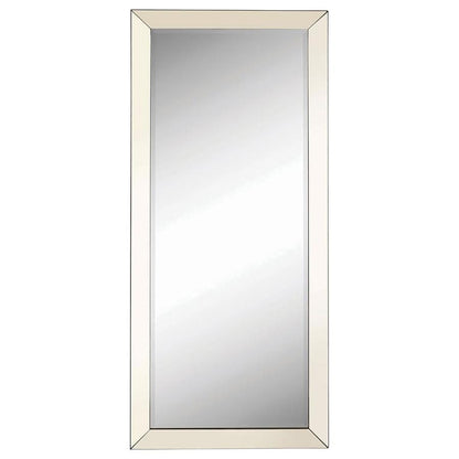 Barnett - Full Length Floor Or Wall Mirror - Silver