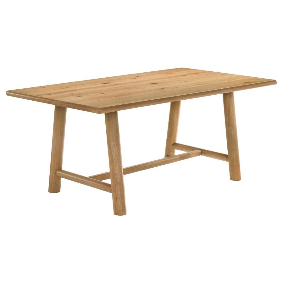 Duncan - 71" Rectangular Wood Dining Room Table - Washed Oak