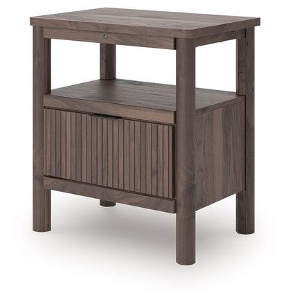 Pamytta - One Drawer Night Stand - Brown