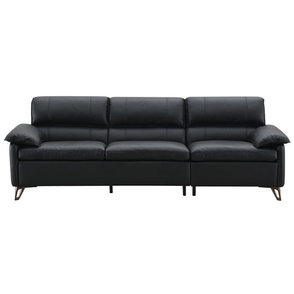 Eilene - Sofa - Black Top Grain Leather