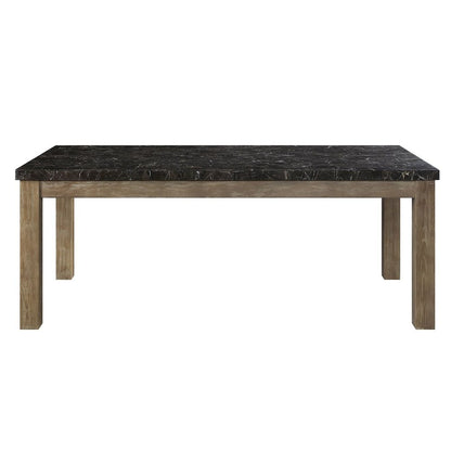 Charnell - Dining Table - Marble Top & Oak