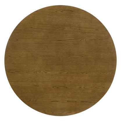 Hezrai - Round Dining Table - Walnut